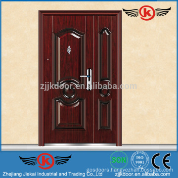 JK-S9220T Exterior double door/ Steel security mother and son door